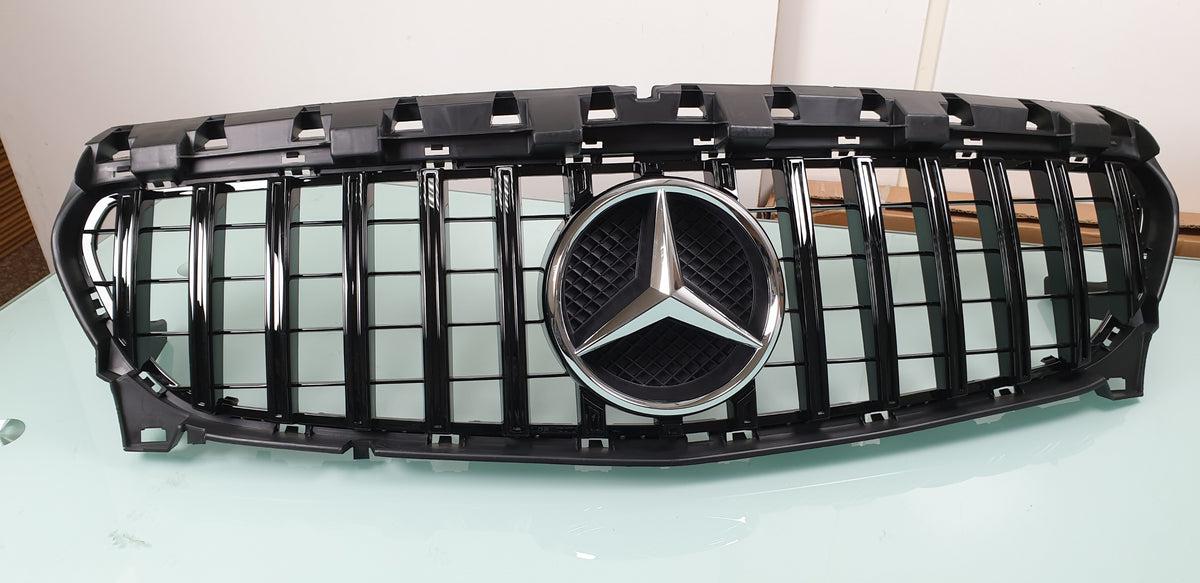 Mercedes Benz R117 W117 CLA GT GTR grille CLA250 2017 2018 Front Grill - 55tech Motors