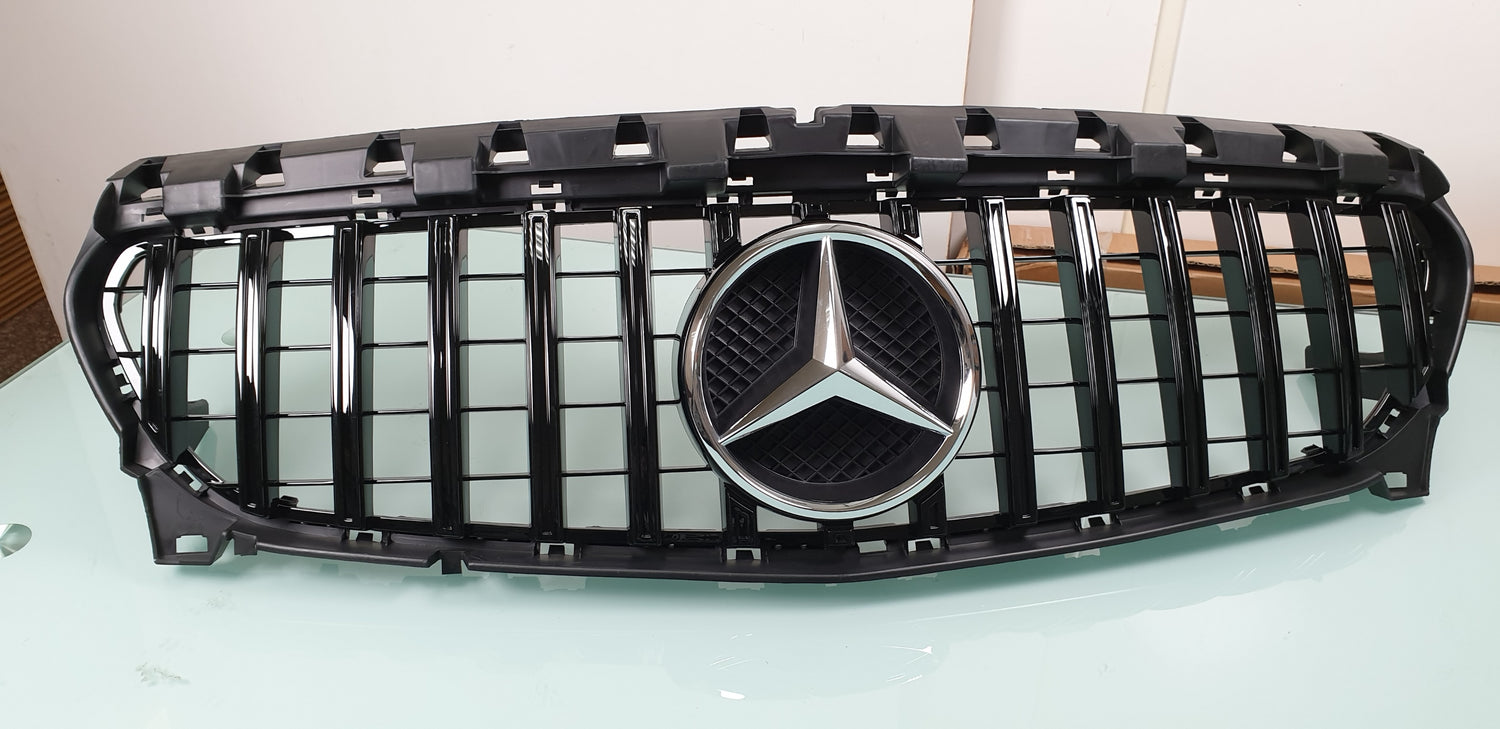 Mercedes Benz R117 W117 CLA GT GTR grille CLA250 2017 2018 Front Grill - 55tech Motors