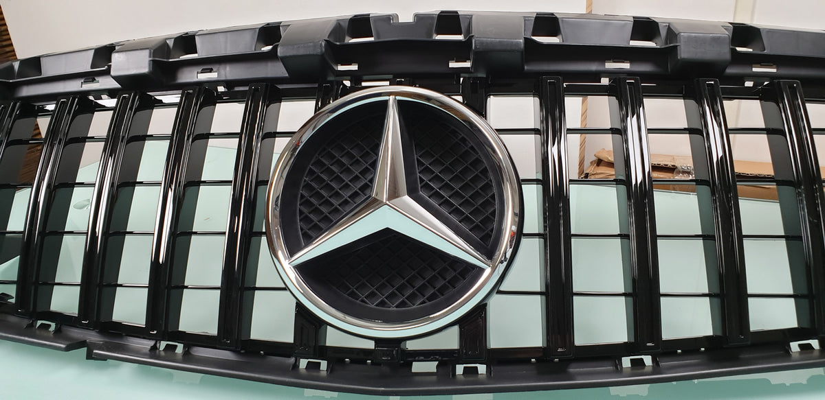 Mercedes Benz R117 W117 CLA GT GTR grille CLA250 2017 2018 Front Grill - 55tech Motors