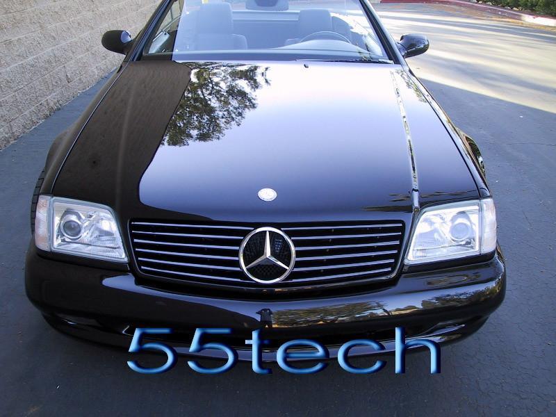 Mercedes Benz R129 1990~2002 SL-Class Grille 6 Fins OEM Style - 55tech Motors