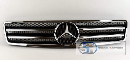 Mercedes Benz R129 1990~2002 SL-Class Grille with chrome frame - 55tech Motors