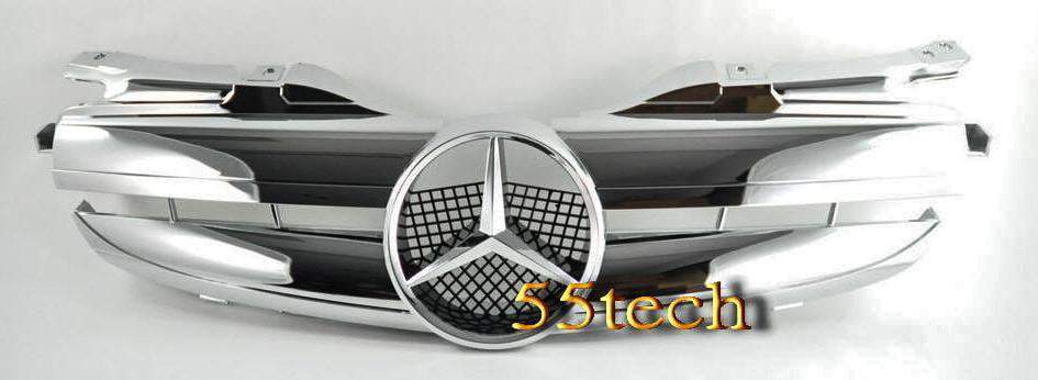Mercedes Benz R170 SLK 1997~2004 1 Fin Grille - 55tech Motors