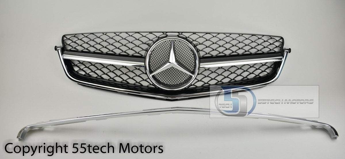 Mercedes Benz W204 2008~2011 AMG Style Grille - 55tech Motors