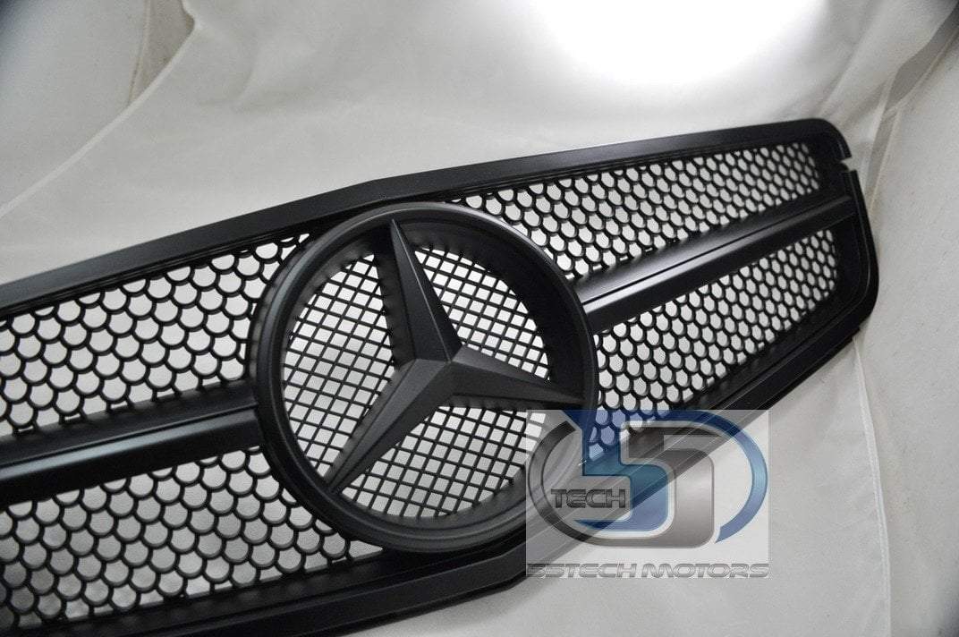 Mercedes Benz W204 2008~2011 C-Class 2012-C63 AMG Style Grille - 55tech Motors
