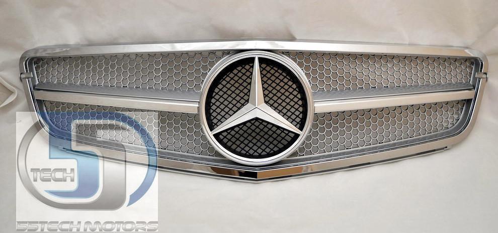 Mercedes Benz W204 2008~2011 C-Class 2012-C63 AMG Style Grille - 55tech Motors