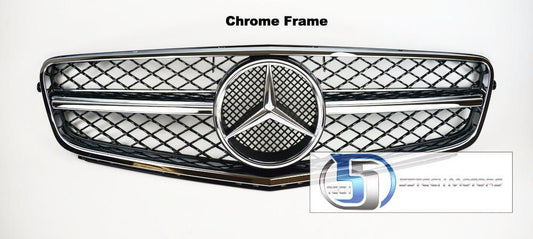 Mercedes Benz W204 2012-2013 C-Class AMG Style Grille - 55tech Motors