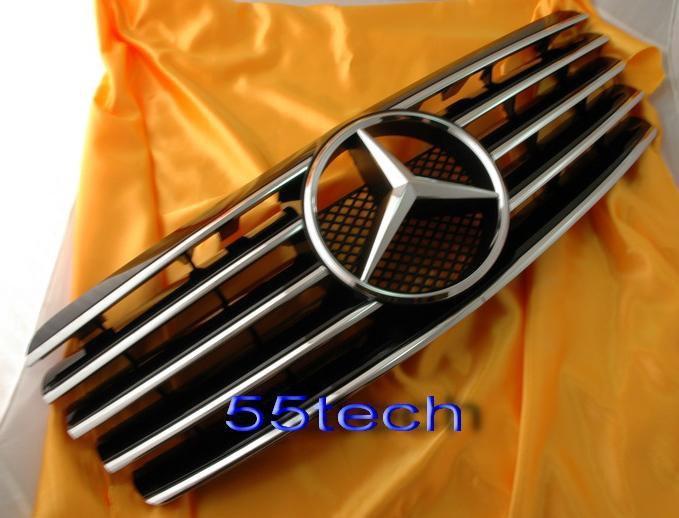 Mercedes Benz W208 CLK 1997~2002 5 Fins Style Grille - 55tech Motors