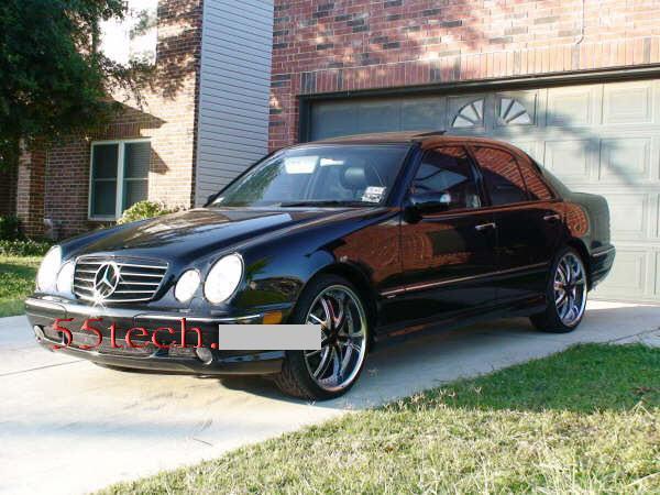 Mercedes Benz W210 2000~2002 E-Class CL Style Grille - 55tech Motors