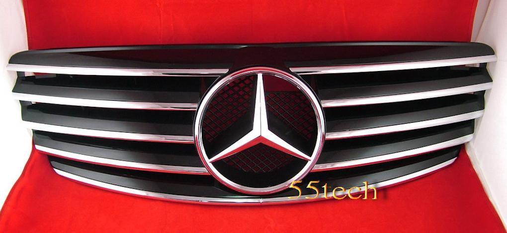 Mercedes Benz W211 2003~2006 E-Class CL Style Grille - 55tech Motors