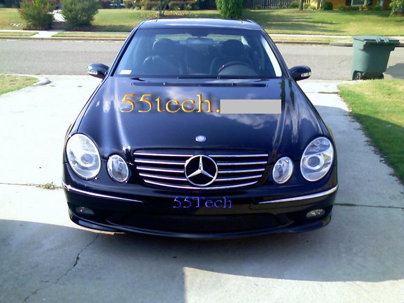 Mercedes Benz W211 2003~2006 E-Class CL Style Grille - 55tech Motors