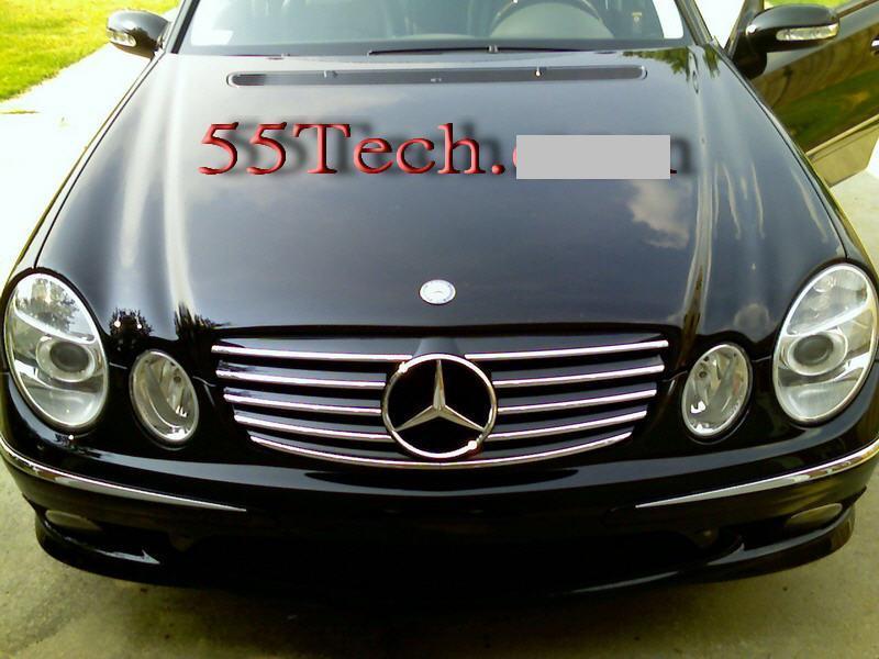 Mercedes Benz W211 2003~2006 E-Class CL Style Grille - 55tech Motors