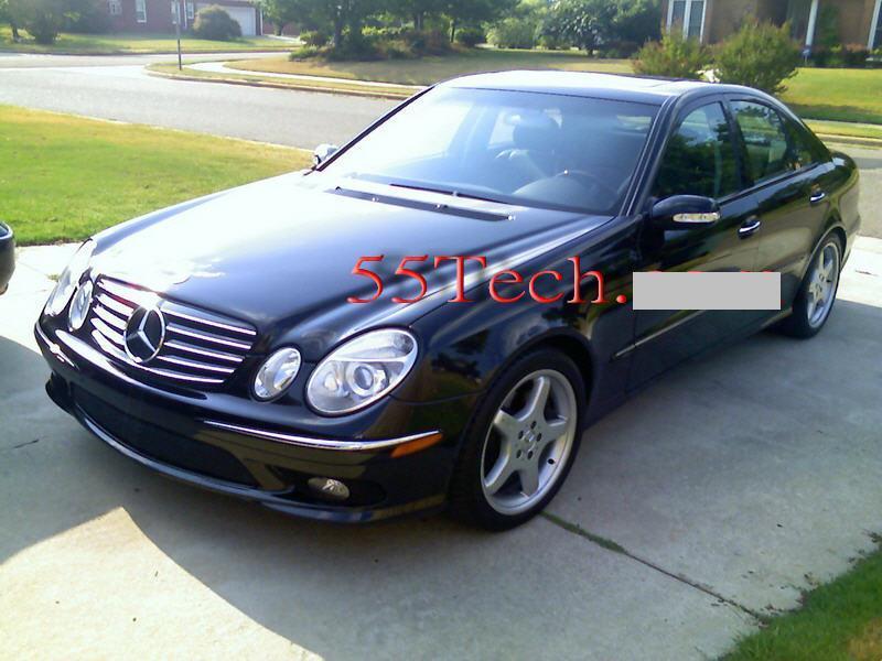 Mercedes Benz W211 2003~2006 E-Class CL Style Grille - 55tech Motors
