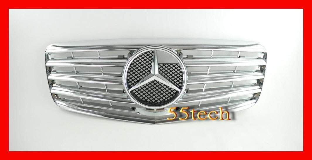Mercedes Benz W211 2007~2009 E-Class 5 Fins Grille - 55tech Motors