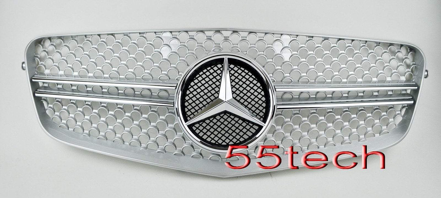 Mercedes Benz W212 E-Class 1 Fin Style Grille - 55tech Motors