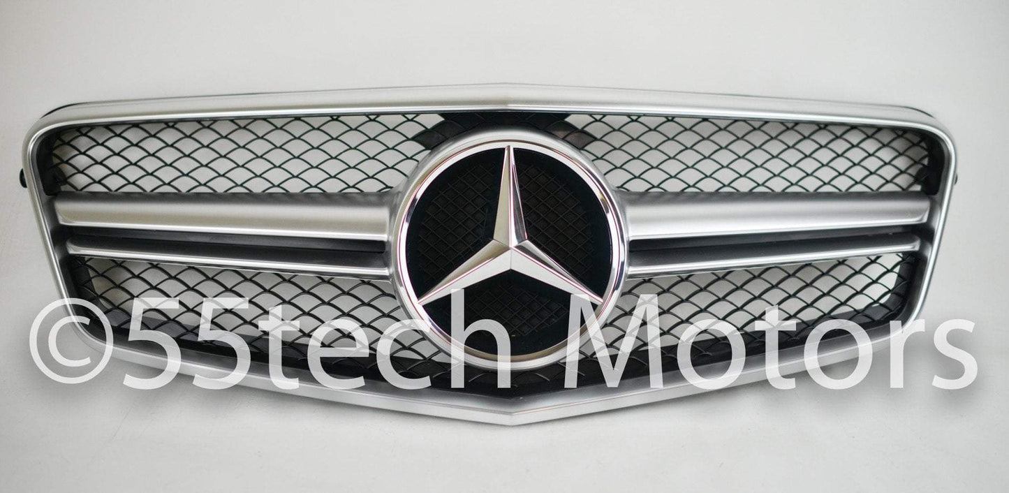 Mercedes Benz W212 E-Class 1 Fin Style Grille - 55tech Motors