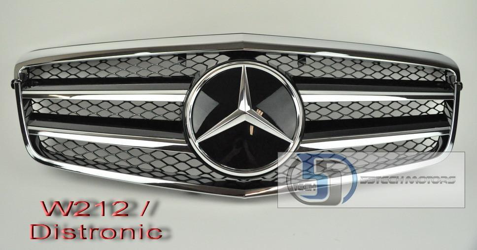 Mercedes Benz W212 E-Class Grille ( FOR DISTRONIC) - 55tech Motors