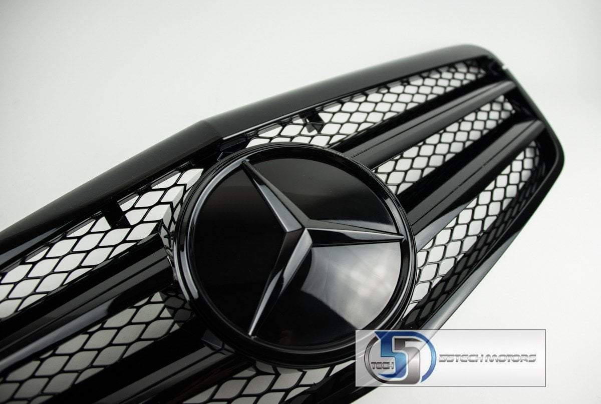 Mercedes Benz W212 E-Class Grille Glossy black grille - 55tech Motors