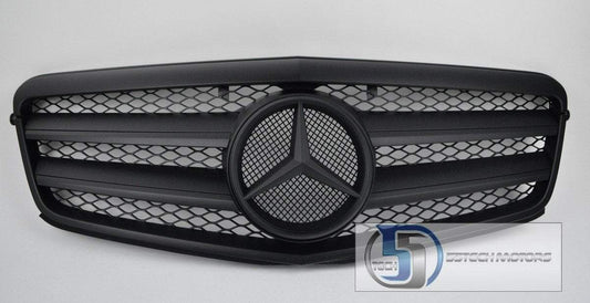 Mercedes Benz W212 E-Class Grille ( Matte Black ) - 55tech Motors