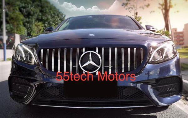 Mercedes Benz W213 E class E550 E400 GT Style Grille Grill 2016 2017 2018 AMG - 55tech Motors