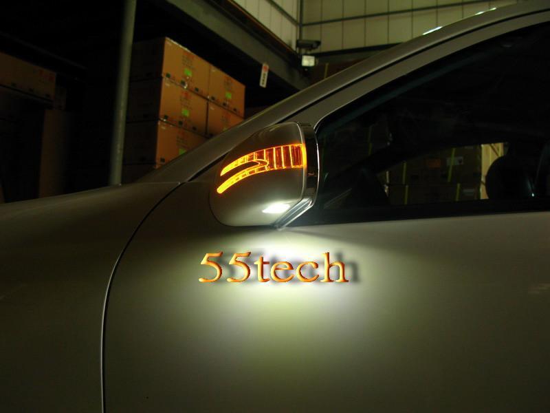 Mercedes Benz W220 2000~2002 S-Class Arrow Style LED Side Mirror Covers - 55tech Motors