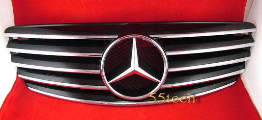 Mercedes Benz W220 2000~2002 S-Class CL Style Grille - 55tech Motors