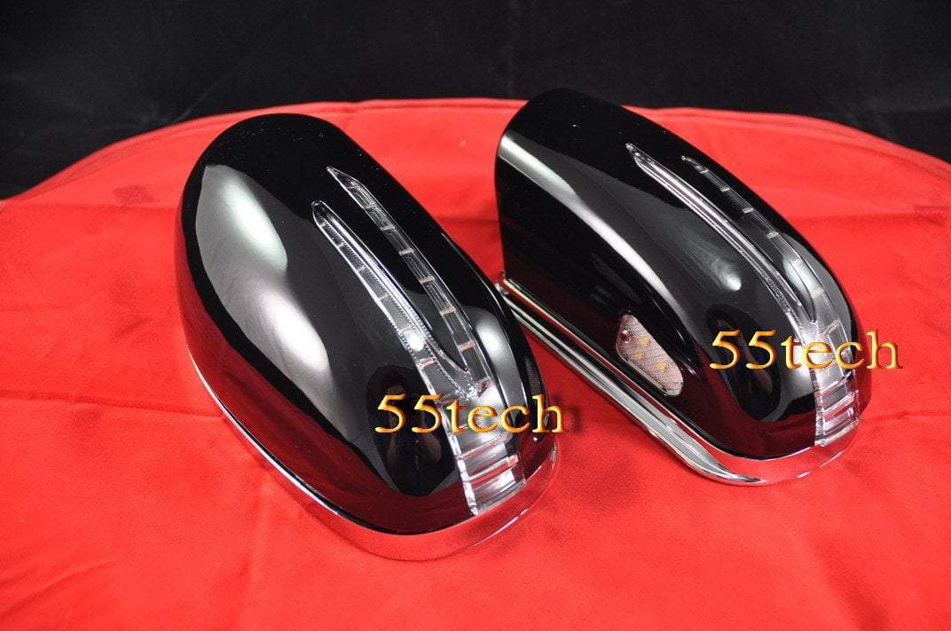 Mercedes Benz W221 2007~2009 Arrow Style LED Side Mirror Covers - 55tech Motors