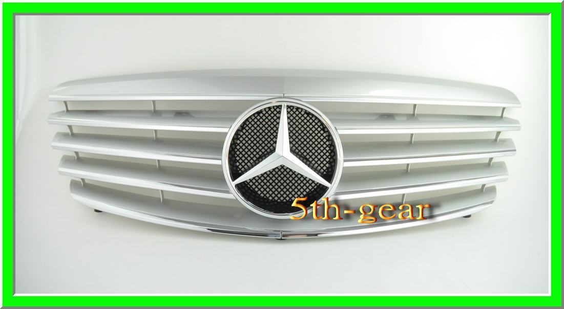 Mercedes Benz W221 2007~2009  CL Style 5 Fins Grille - 55tech Motors
