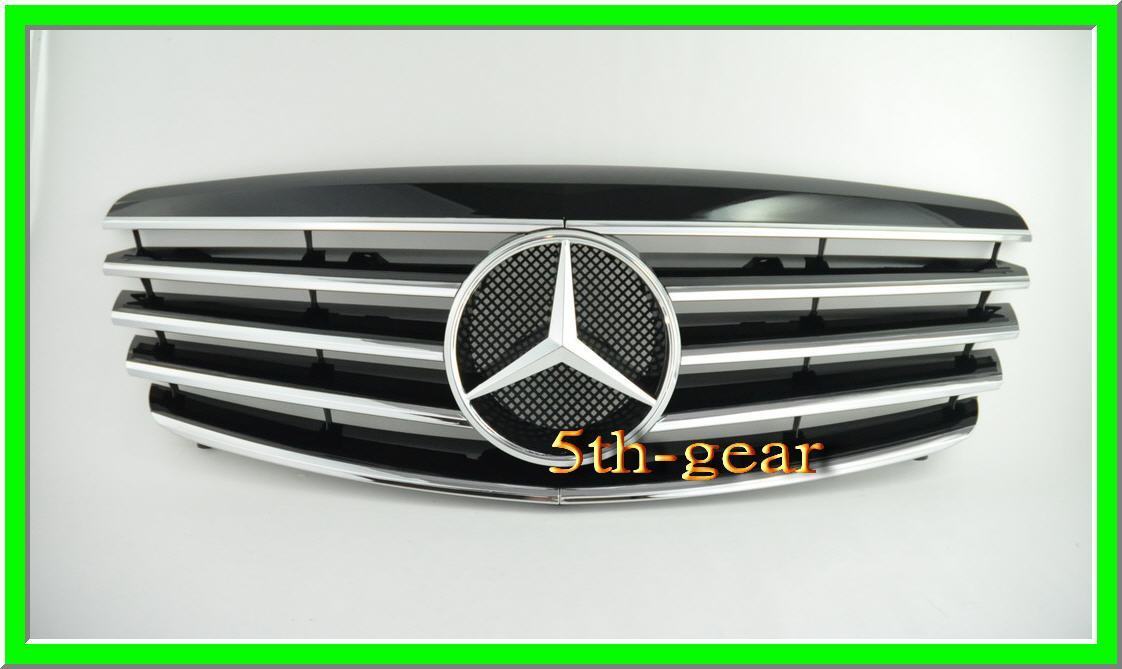 Mercedes Benz W221 2007~2009  CL Style 5 Fins Grille - 55tech Motors