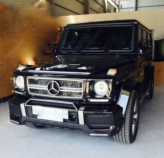 Mercedes G Class W463 Body kit Front Bumper 1986~2016 G500 Primed AMG Style - 55tech Motors