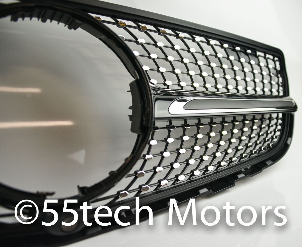 Mercedes GLC 2016-2018 Diamond Style grille - 55tech Motors