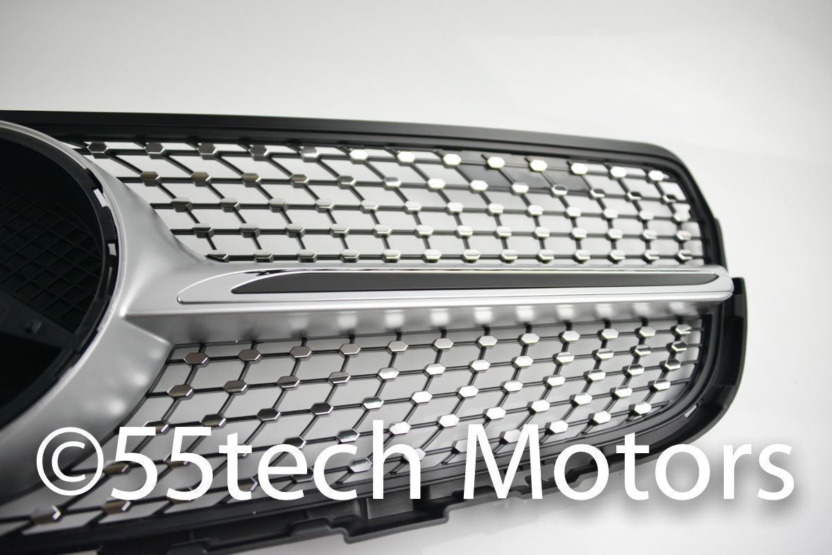 Mercedes GLC 2016-2018 Diamond Style grille - 55tech Motors