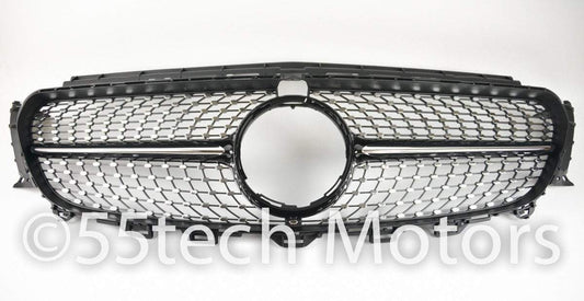 Mercedes W213 E class Diamond Style Grille AMG E400 E550 2016 2017 2018 - 55tech Motors