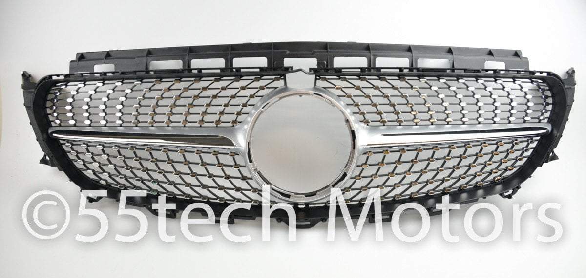 Mercedes W213 E class Diamond Style Grille AMG E400 E550 2016 2017 2018 - 55tech Motors