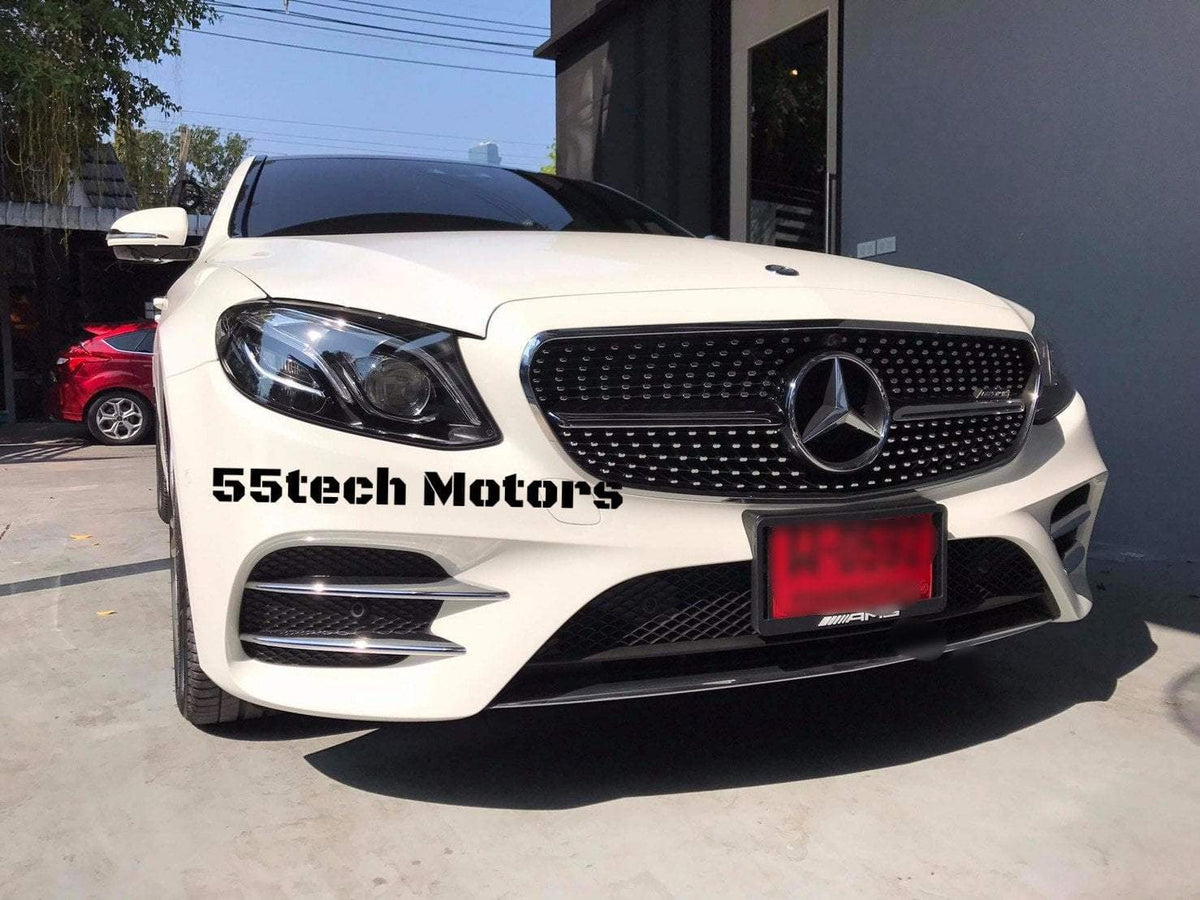 Mercedes W213 E class Diamond Style Grille AMG E400 E550 2016 2017 2018 - 55tech Motors