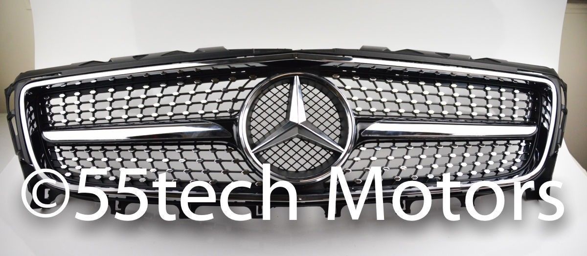 Mercedes W218 2012-2014 CLS Diamond Grille CLS550 CLS350 - 55tech Motors