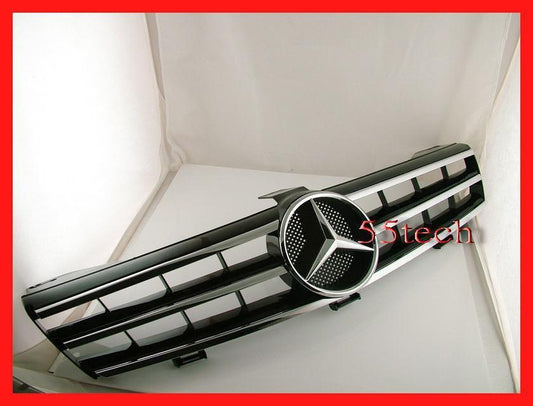 Mercedes W219 CLS 3-fin sport-style front grille