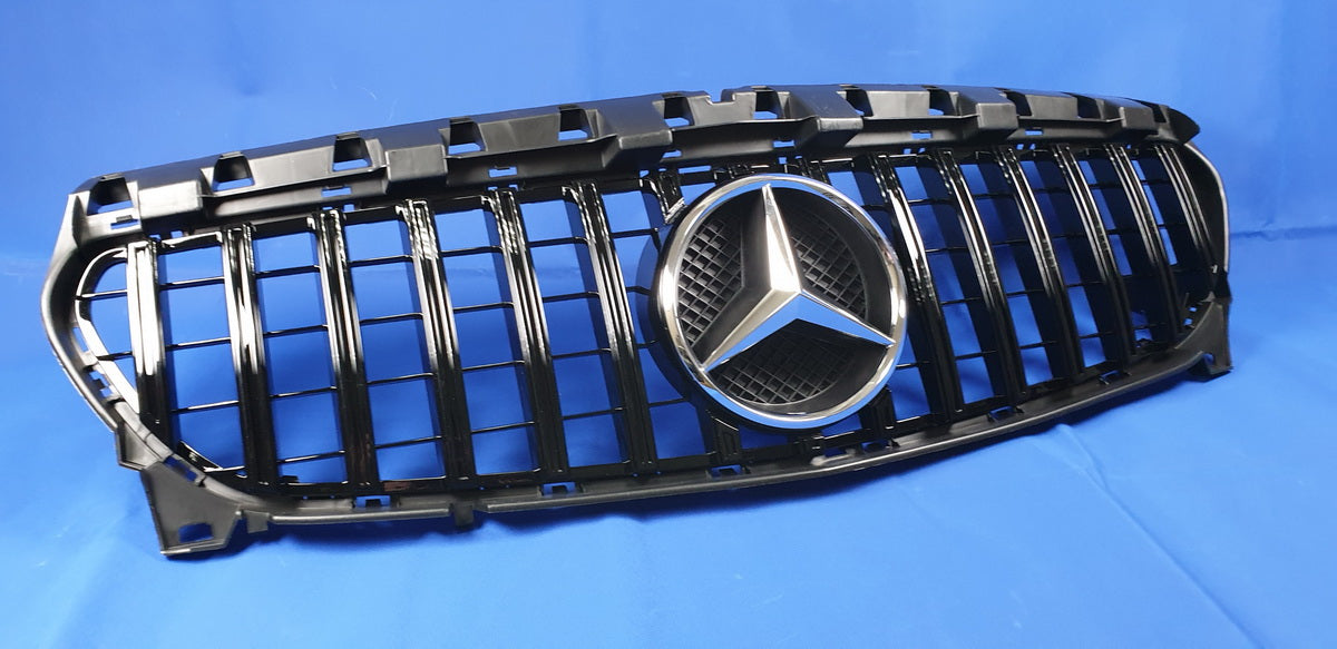 Mercedes Benz R117 W117 CLA GT GTR grille CLA250 2017 2018 Front Grill - 55tech Motors