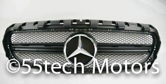 R117 2013-2016 1 Fin AMG Mesh Grille - 55tech Motors