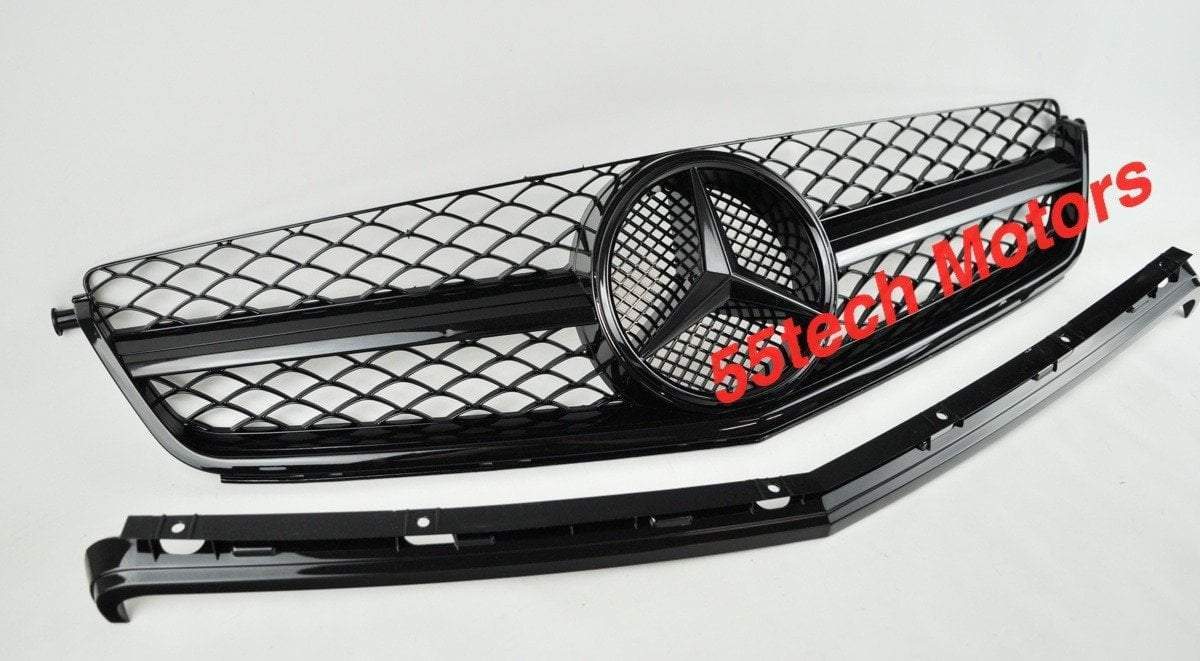 W204 C63 AMG Grille 2008~2011 (C63 AMG ONLY) - 55tech Motors