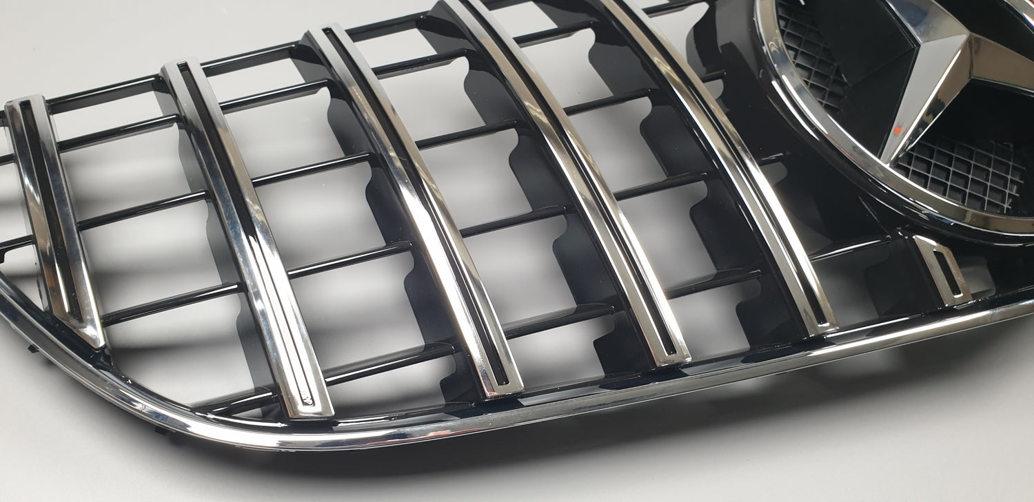 Mercedes Benz W207 E350 E550 COUPE Grille Grill GT GTR PANAMERICANA 2014 2016 - 55tech Motors