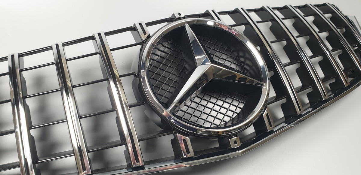 Mercedes Benz W207 E350 E550 COUPE Grille Grill GT GTR PANAMERICANA 2014 2016 - 55tech Motors