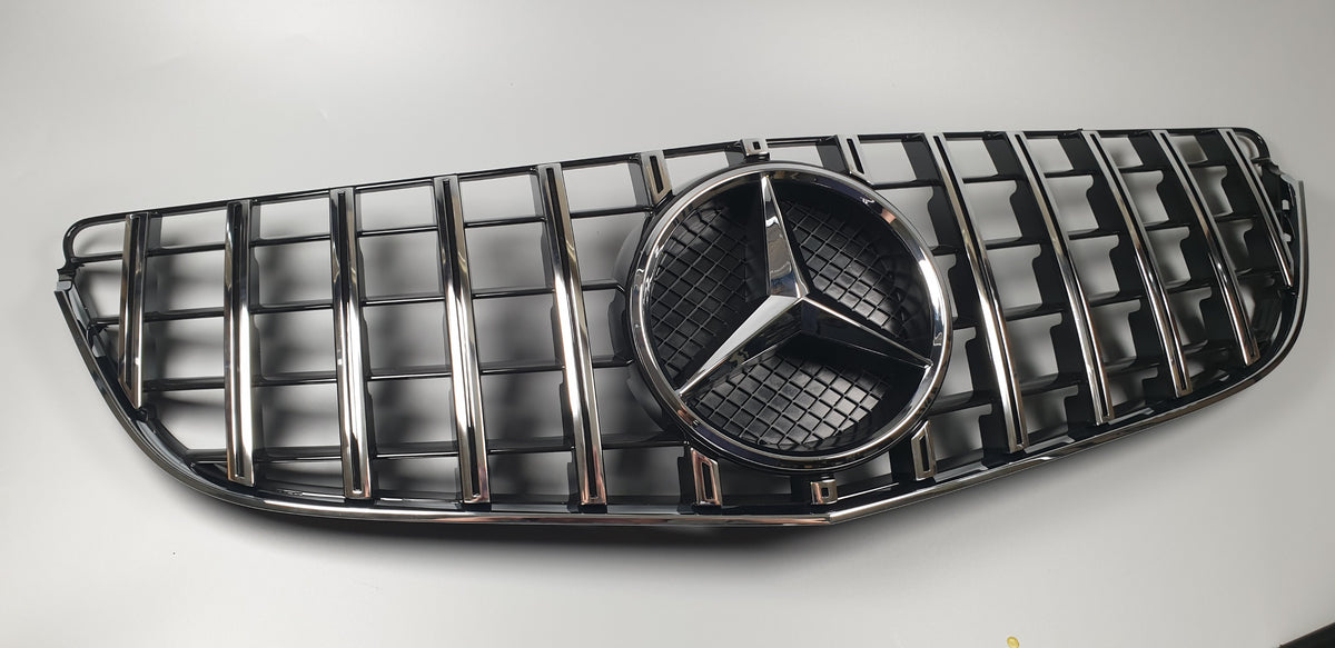 Mercedes Benz W207 E350 E550 COUPE Grille Grill GT GTR PANAMERICANA 2014 2016 - 55tech Motors