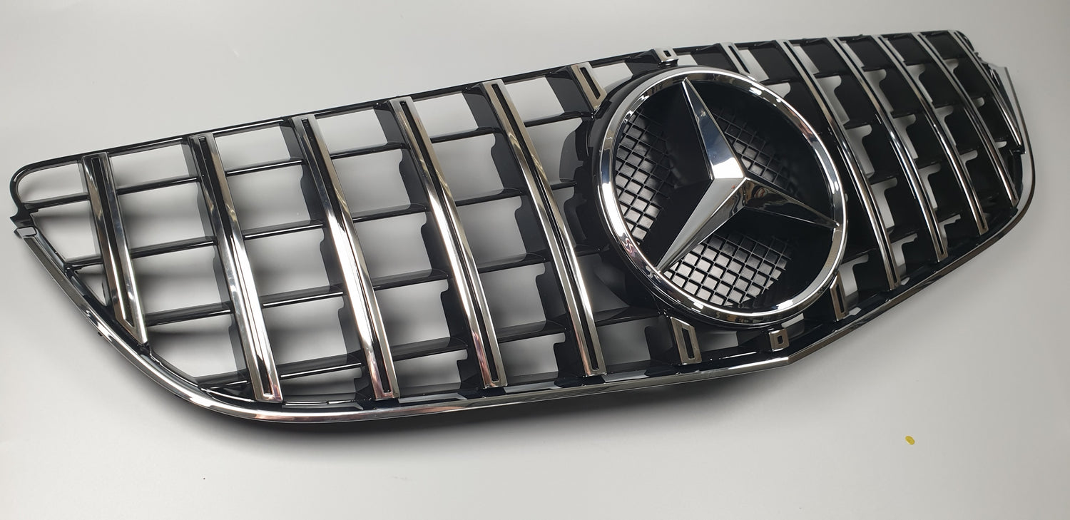 Mercedes Benz W207 E350 E550 COUPE Grille Grill GT GTR PANAMERICANA 2014 2016 - 55tech Motors
