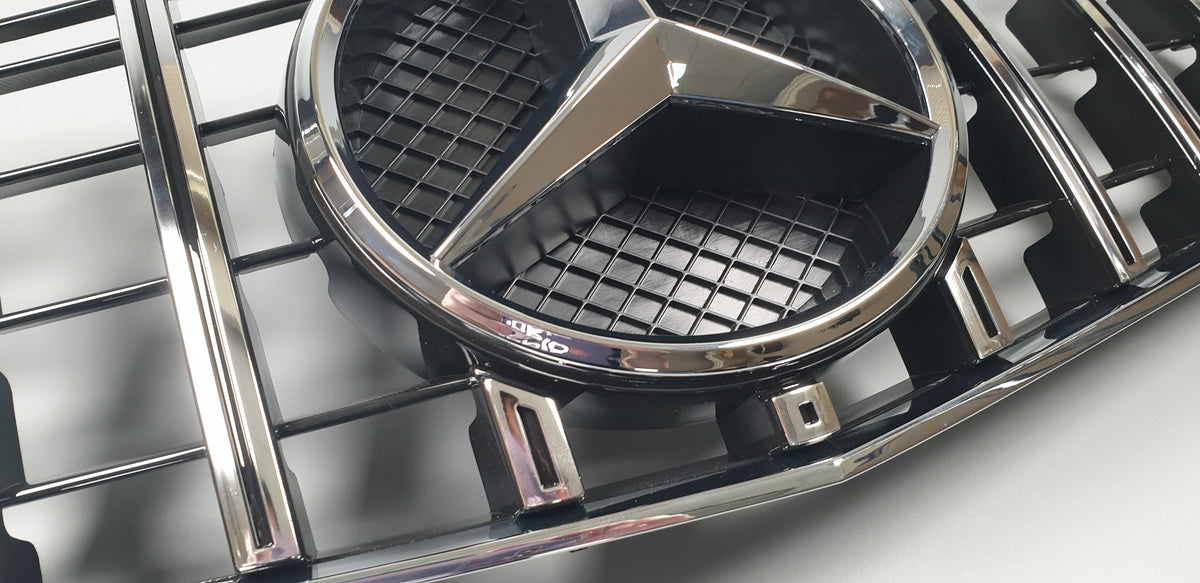 Mercedes Benz W207 E350 E550 COUPE Grille Grill GT GTR PANAMERICANA 2014 2016 - 55tech Motors