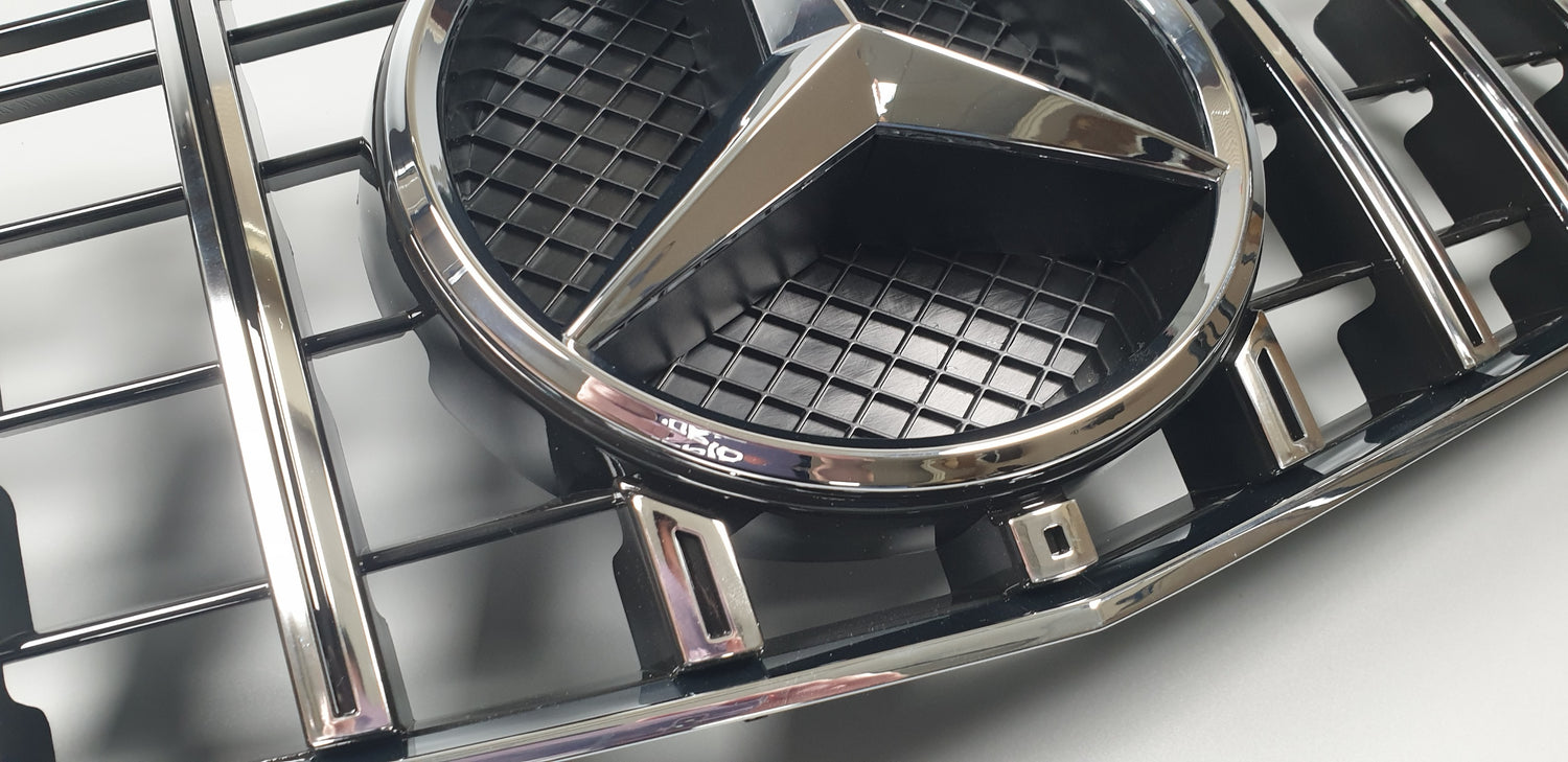 Mercedes Benz W207 E350 E550 COUPE Grille Grill GT GTR PANAMERICANA 2014 2016 - 55tech Motors