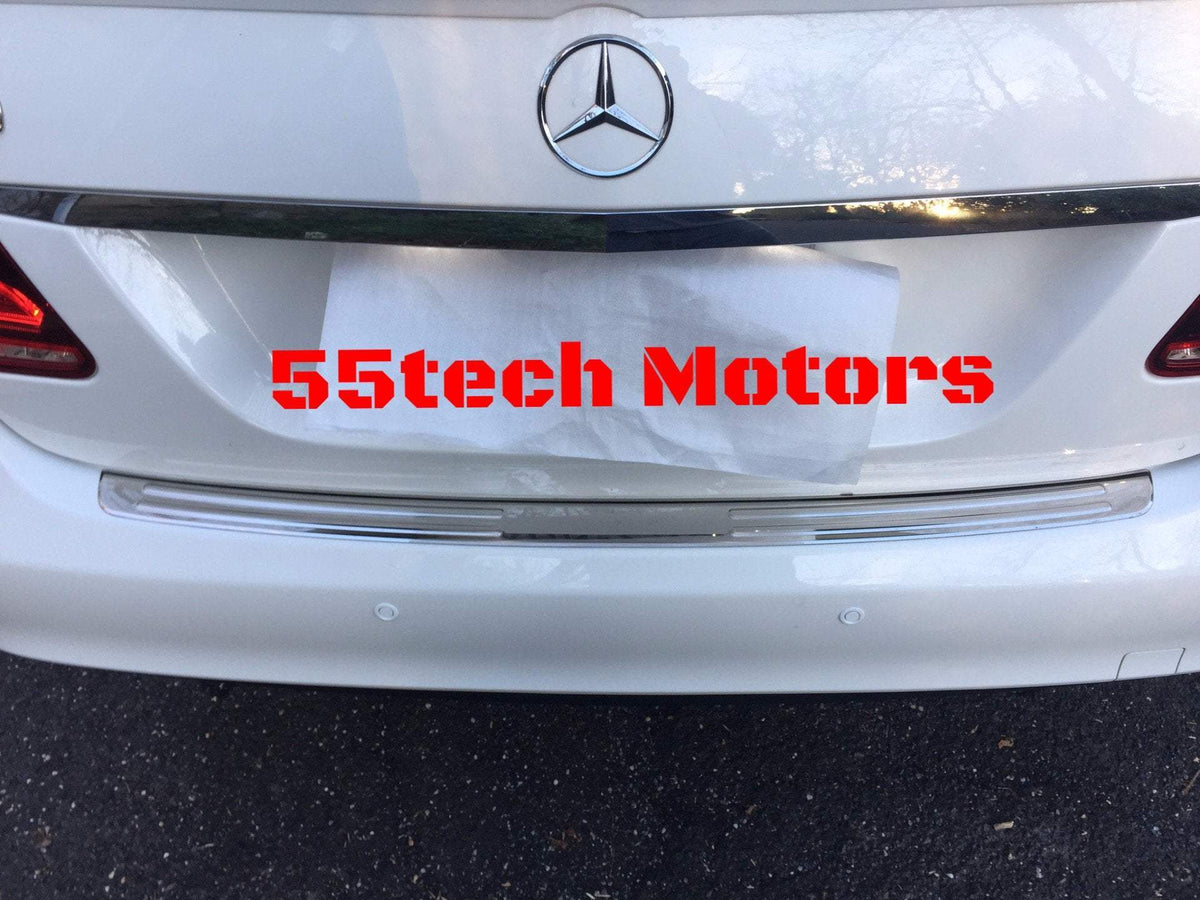 W212 Trunk Stainless protection panel 304 SS - 55tech Motors