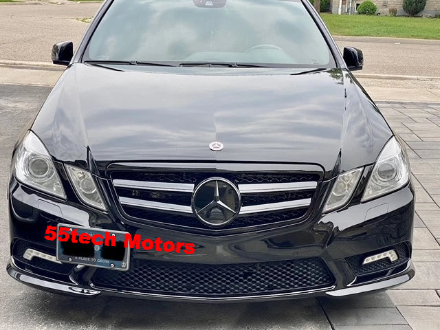 Mercedes Benz W212 E-Class Grille Glossy black grille