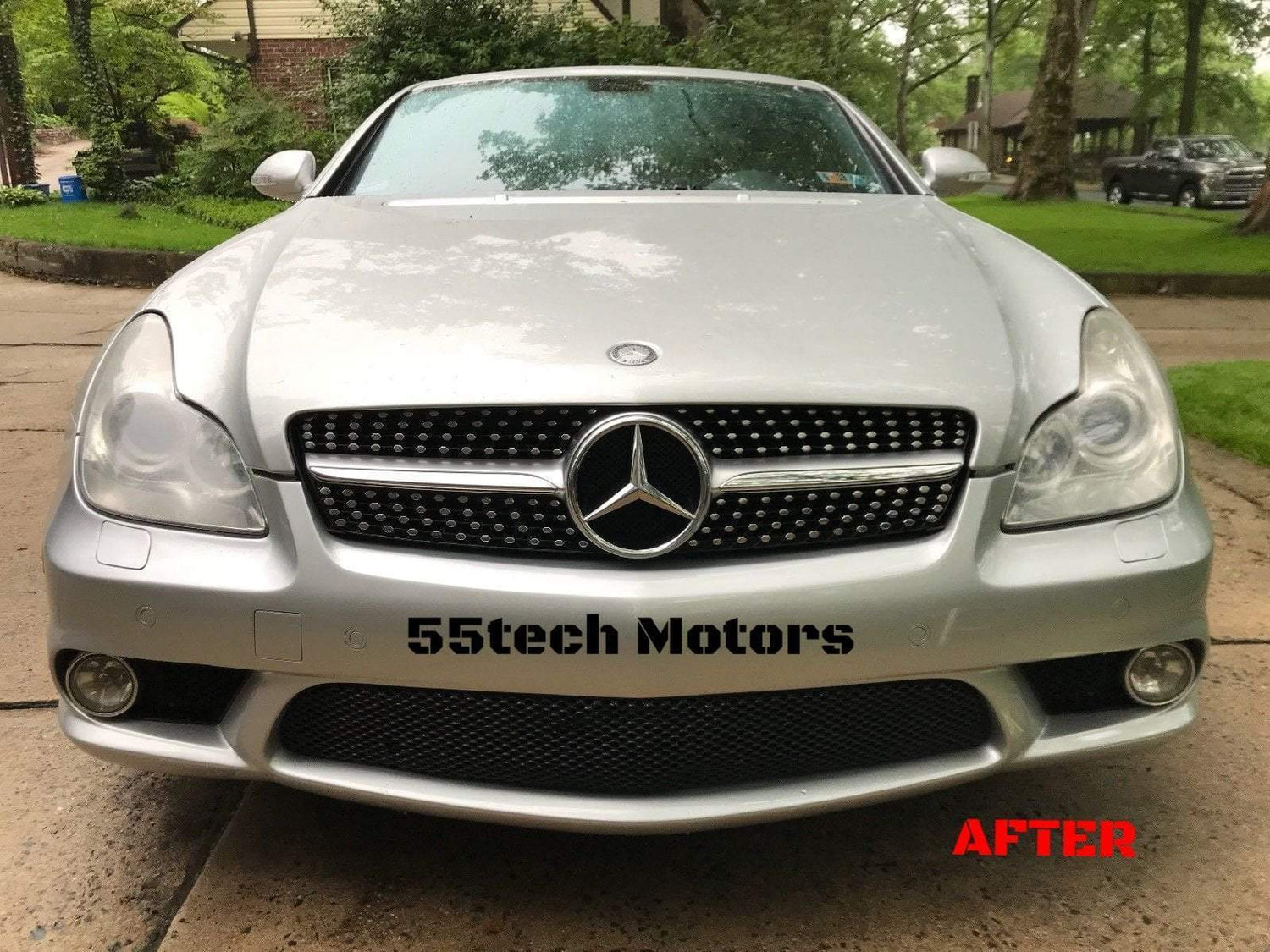 W219 CLS 2004~2008 Diamond Style Grille - 55tech Motors