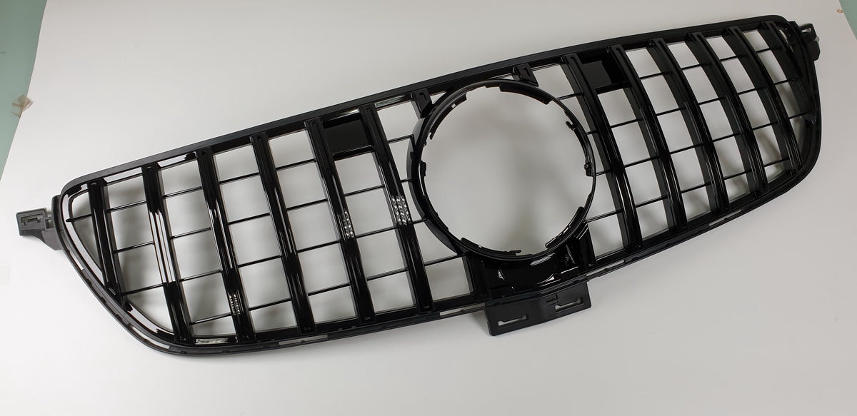 W166 GLE GT R Grille Mercedes GLE300 GLE350 GLE500 GLE400 Benz Grill AMG - 55tech Motors